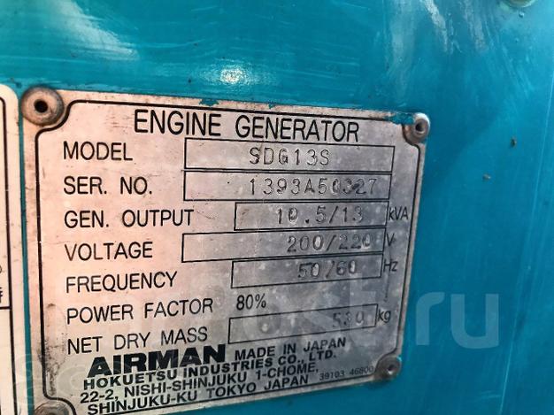 Дизельная электростанция AIRMAN SDG13S